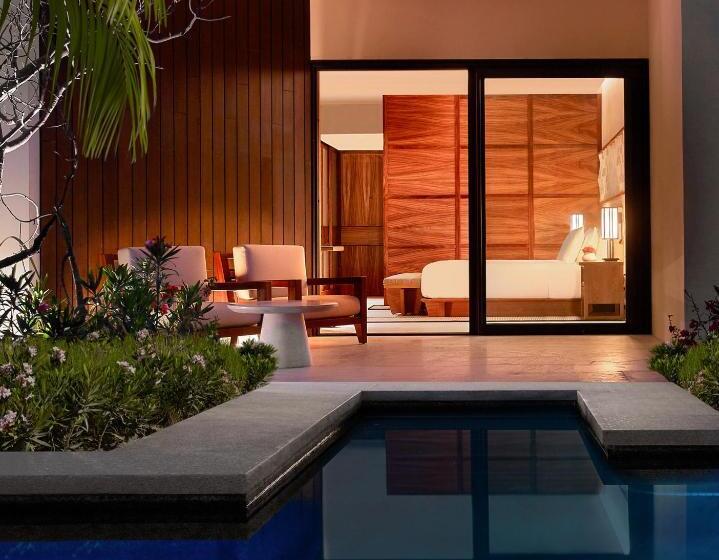 キングサイズベッドのデラックスルーム, Nobu Hotel Los Cabos