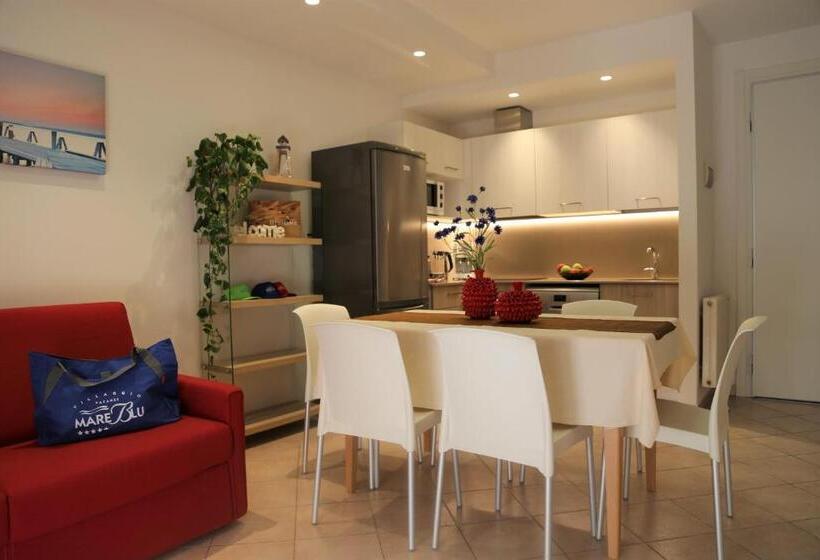 آپارتمان دوبلکس 1 خوابه, Villaggio Mare Blu