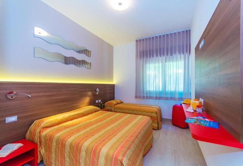 آپارتمان 1 خوابه با چشم‌انداز باغ, Villaggio Mare Blu