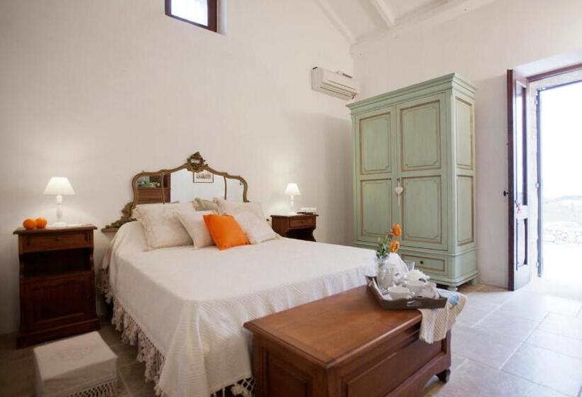 带阳台的三人标准间, Masseria Cisternella