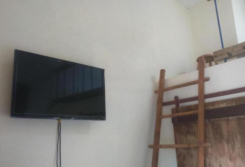 اتاق استاندارد با چشم‌انداز استخر, La Choza Guesthouse