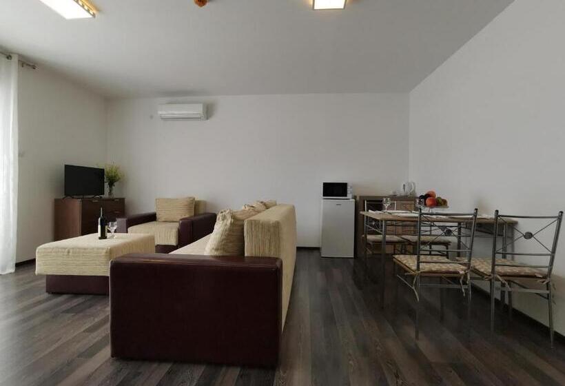 آپارتمان 1 خوابه با چشم‌انداز دریا, Apart Hotel Apple Cat Montenegro Ko Bijela