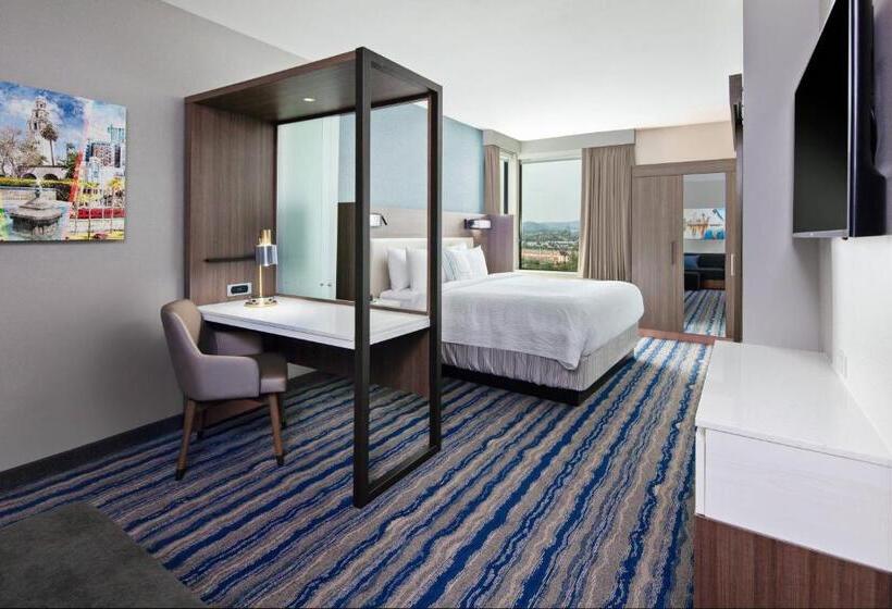 Люкс Адаптированный для Инвалидов, Springhill Suites By Marriott Escondido Downtown