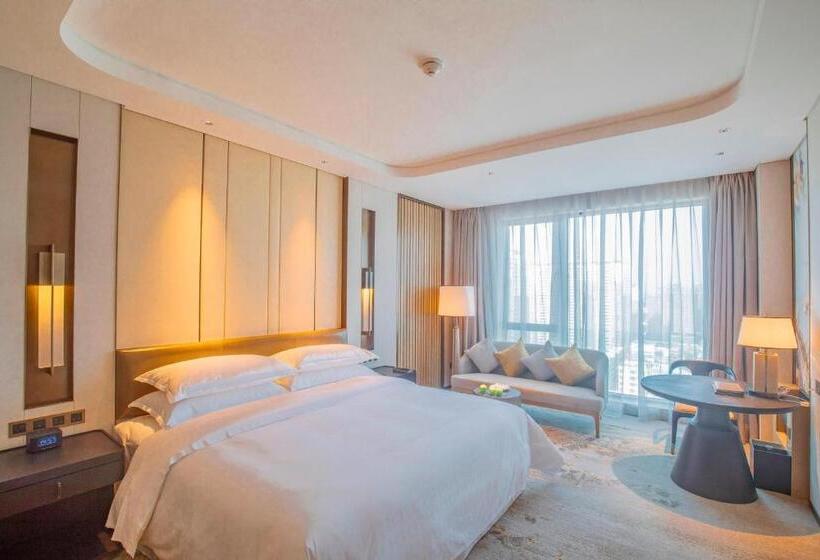 Номер Deluxe Кровать Кинг, Sheraton Yunfu Xinxing