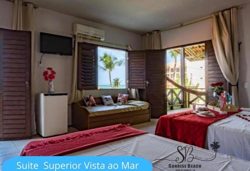 수피리어 스위트 바다 전망, Pousada Sunrise Beach