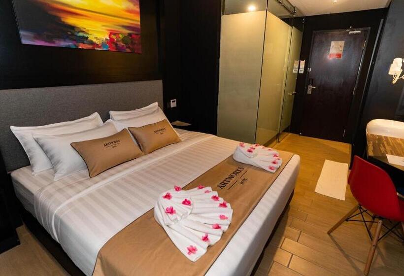 Quarto Deluxe Cama King, Artworks Hotel Ipoh
