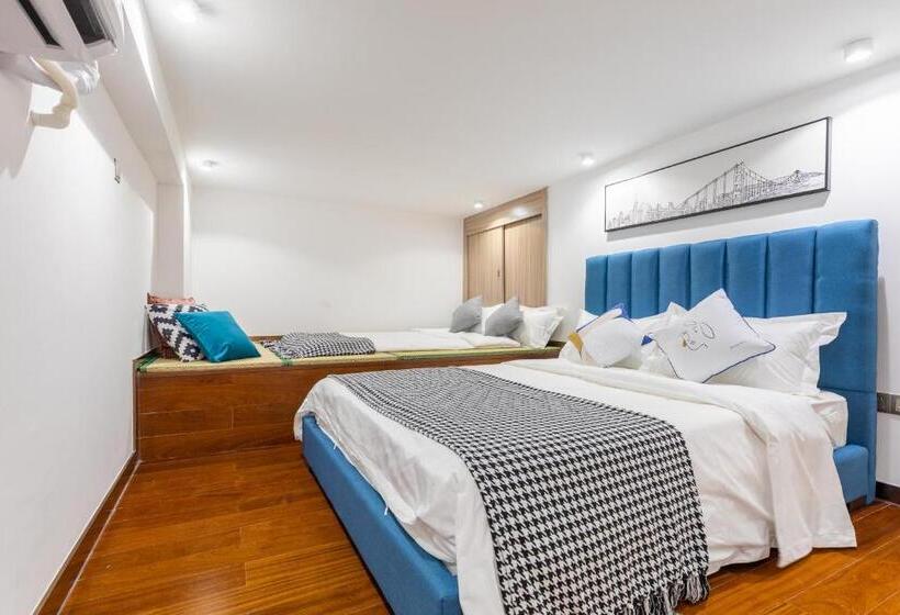 Quarto Triplo Estandar, Livetour Hotel Zhujiang New Town Guangzhou