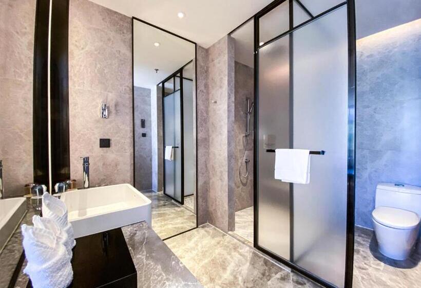اتاق استاندارد با تخت بزرگ, Courtyard By Marriott Shenzhen Northwest