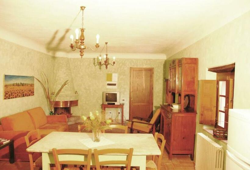 带1个卧室带观景的公寓, Agriturismo La Torre