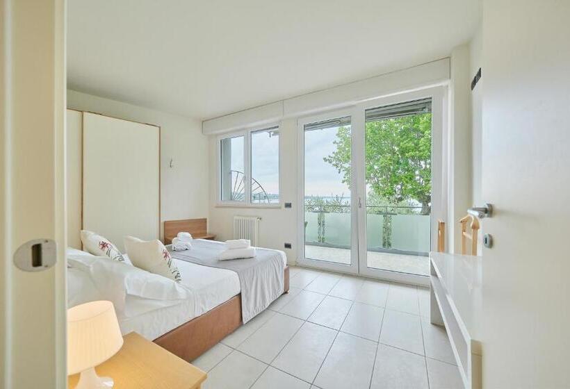 آپارتمان 1 خوابه با چشم‌انداز, Front Lake Apartment Bardolino