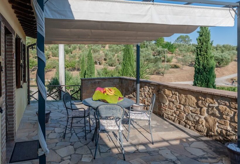 דירת 2 חדרים עם טרסה, Agriturismo Poggio Del Pero