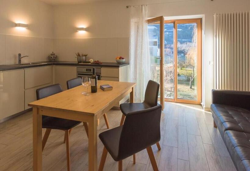Апартаменты 1 Спальня, Residence Garni Haus Tschenett