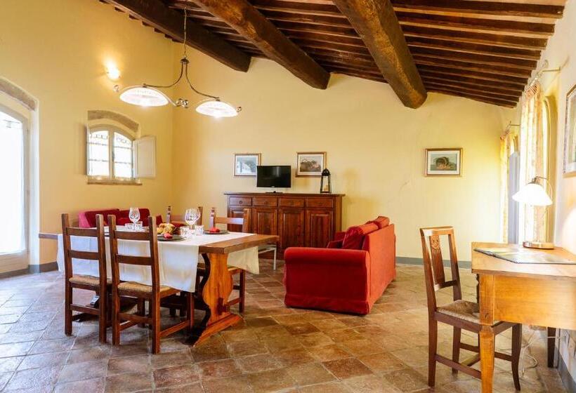 شقة غرفة نوم واحدة بالطابق الأرضى, Villa Le Beringhe   Wine Pool & Relax