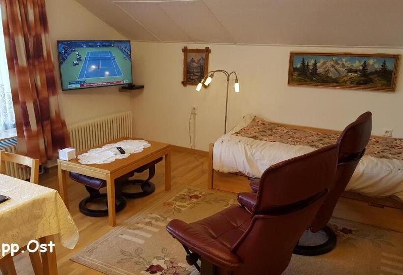 Апартаменты 1 Спальня с Балконом, Landhaus Gruden Sommerberg