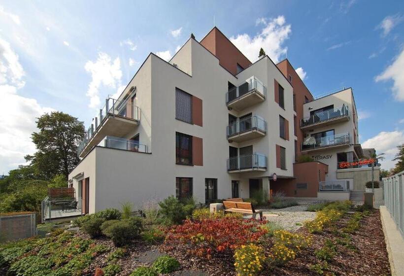 شقة غرفتين, Apartmány Terasy Café