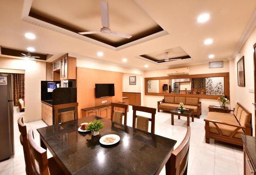 آپارتمان 2 خوابه, Click White House Residency, Vadodara