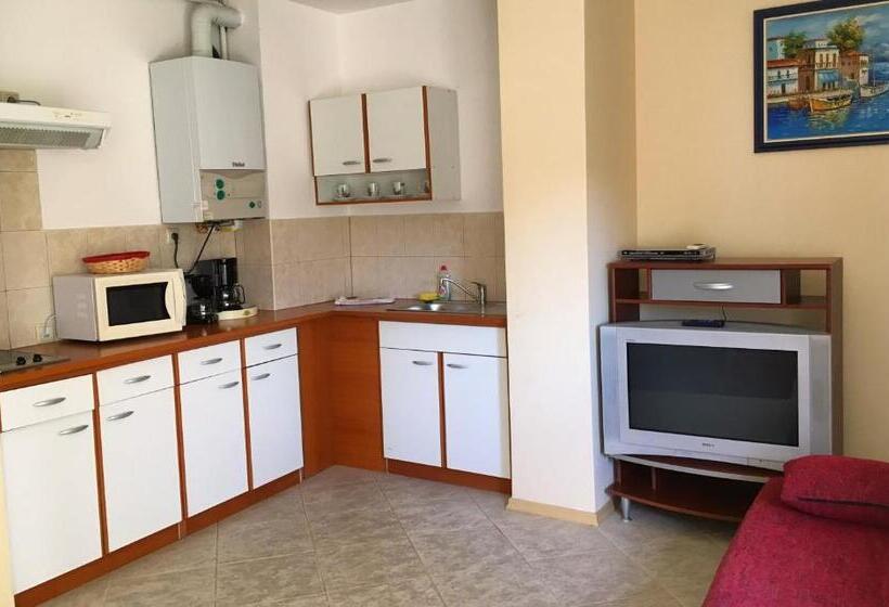 آپارتمان 1 خوابه با بالکن, Club Topaz Apartments