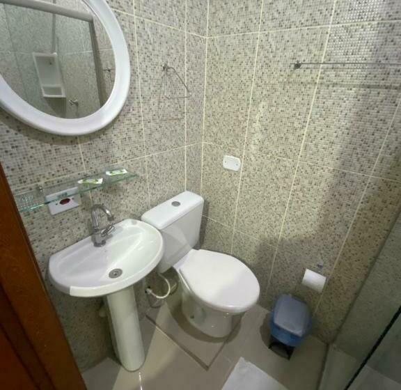 스탠다드 룸, Pousada Golden House   Próxima Ao Thermas No Centro De Aguas