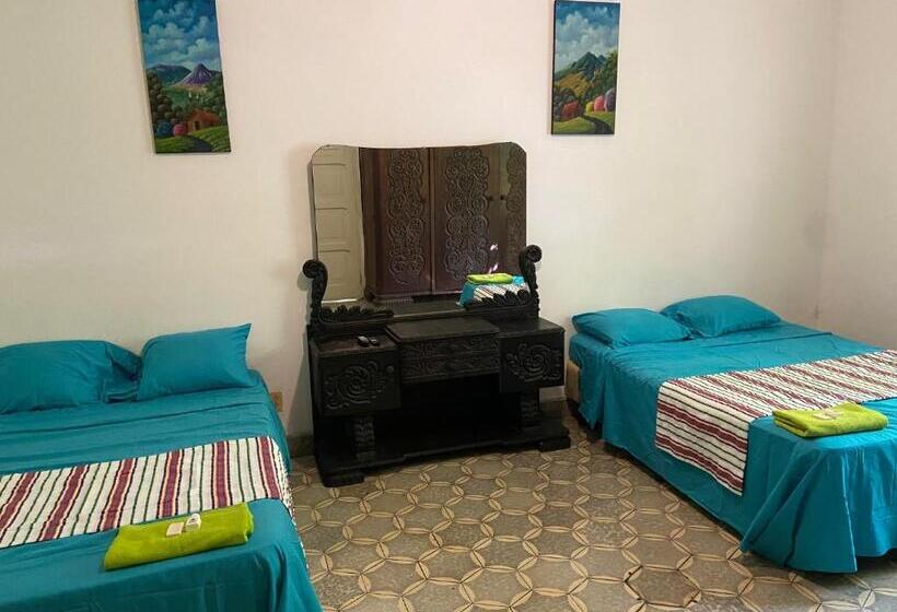 اتاق استاندارد چهار تخته, Hostal Cumbres Del Volcan Flor Blanca