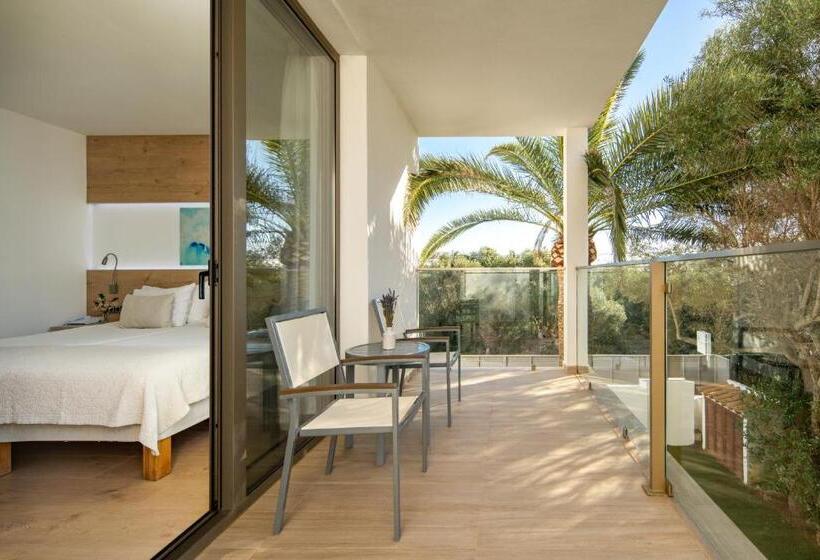 חדר סטנדרט יחיד עם מרפסת, Monsuau Cala D Or Hotel 4 Sup   Adults Only