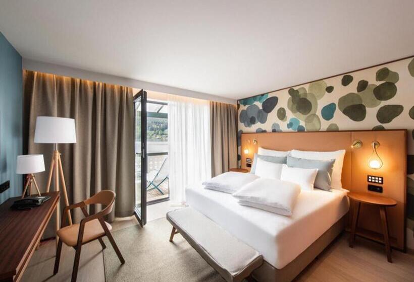 Номер Deluxe Вид на Озеро, Seeglück Hotel Forelle Superior