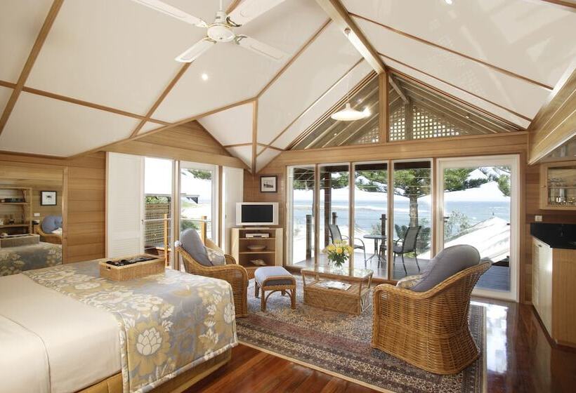 带海景的高档工作室, Kims Beachside Retreat