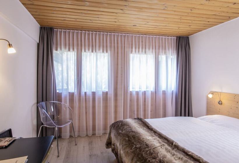Номер Стандарт Индивидуальный, Hôtel Alpina   Swiss Ski & Bike Lodge Grimentz
