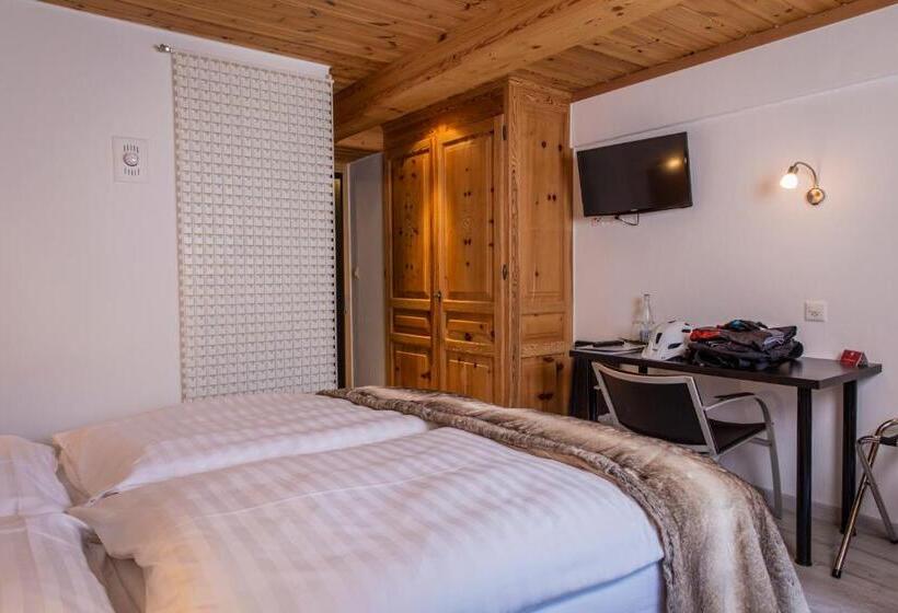 Номер Стандарт Индивидуальный, Hôtel Alpina   Swiss Ski & Bike Lodge Grimentz