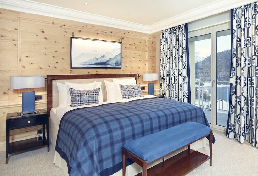 اتاق لوکس با چشم‌انداز دریاچه, Kulm Hotel St. Moritz