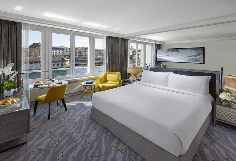 اتاق استاندارد با چشم‌انداز رودخانه, Mandarin Oriental Geneva