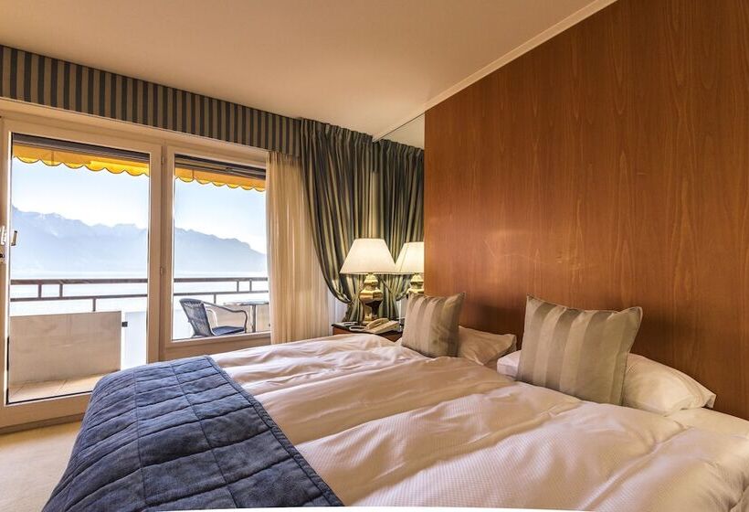 اتاق لوکس با چشم‌انداز دریاچه, Royal Plaza Montreux