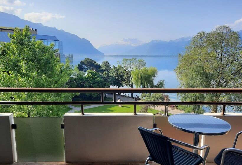 اتاق لوکس با چشم‌انداز دریاچه, Royal Plaza Montreux