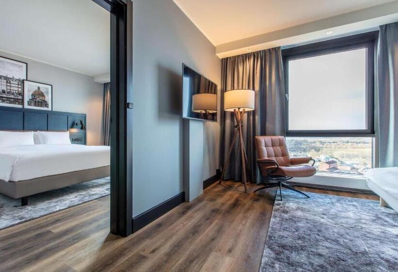 파노라믹 전망 주니어 스위트, Radisson Blu Scandinavia Hotel, Copenhagen