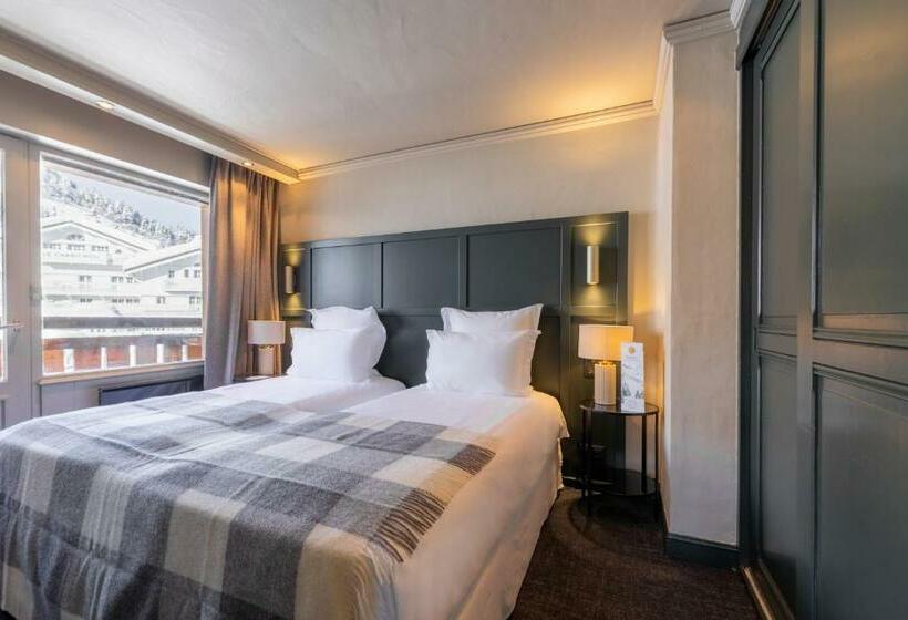 اتاق استاندارد با بالکن, Grand Hôtel Courchevel 1850