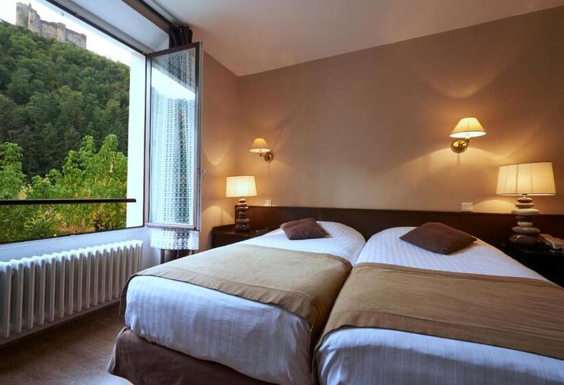 Номер Комфорт, Logis Hôtel Restaurant Belle Rive