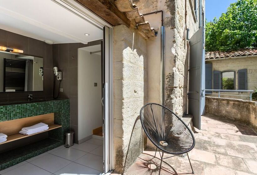 Superior Room with Terrace, Boutique Hôtel Entraigues