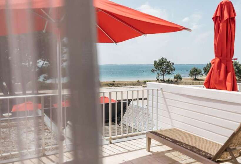 اتاق لوکس با چشم‌انداز دریا, Le Diana Hôtel & Spa Nuxe