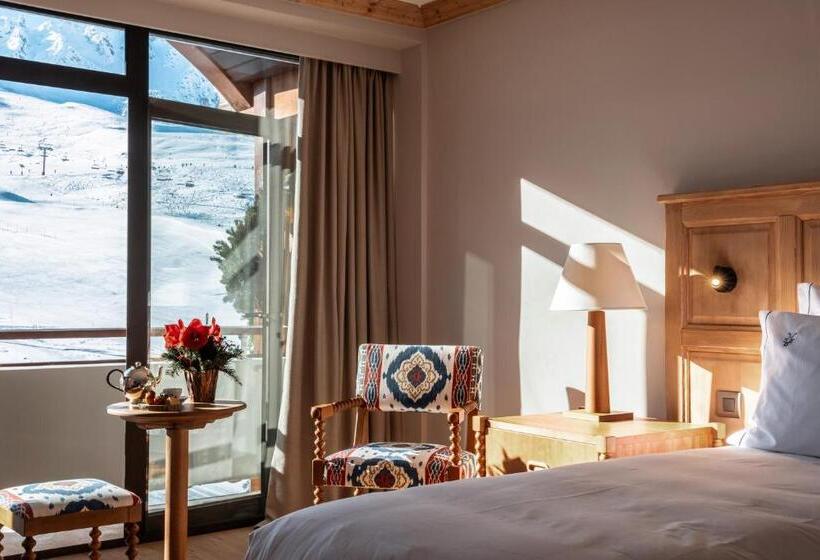 Люкс с Балконом, Alpes Hôtel Du Pralong
