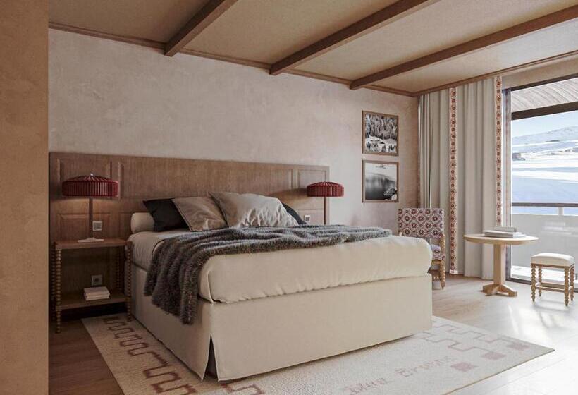 Люкс с Балконом, Alpes Hôtel Du Pralong
