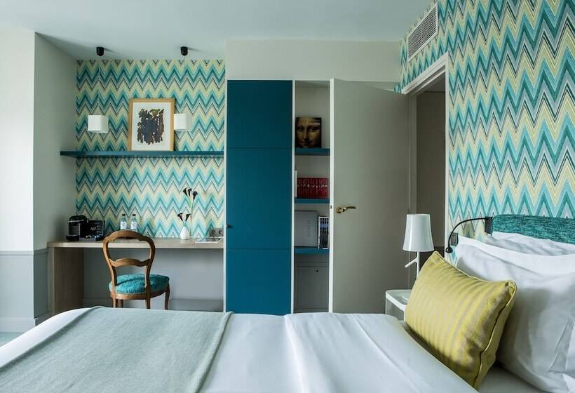 اتاق لوکس با تراس, Hôtel Parc Saint Séverin   Esprit De France