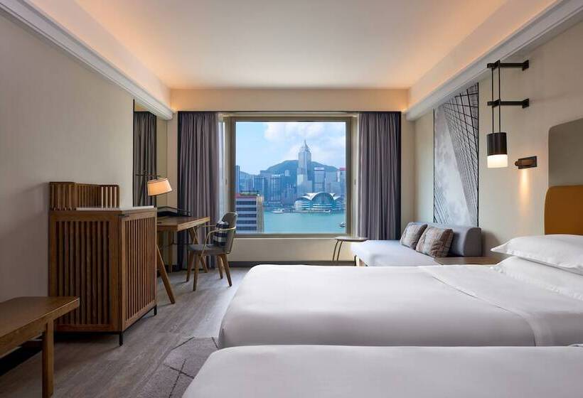 اتاق استاندارد با چشم‌انداز, Sheraton Hong Kong Hotel & Towers