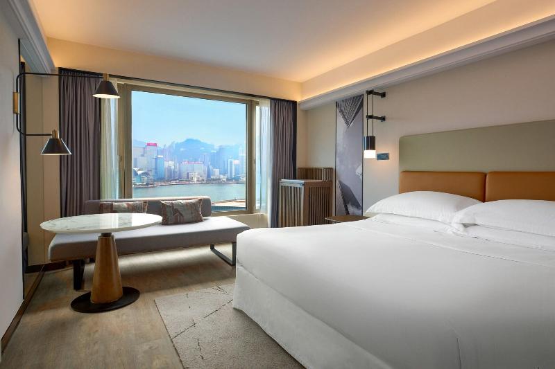 اتاق استاندارد با چشم‌انداز, Sheraton Hong Kong Hotel & Towers
