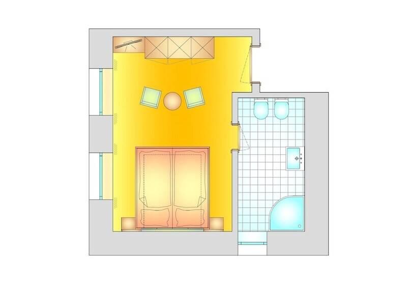 اتاق راحتی, Villa Bavaria