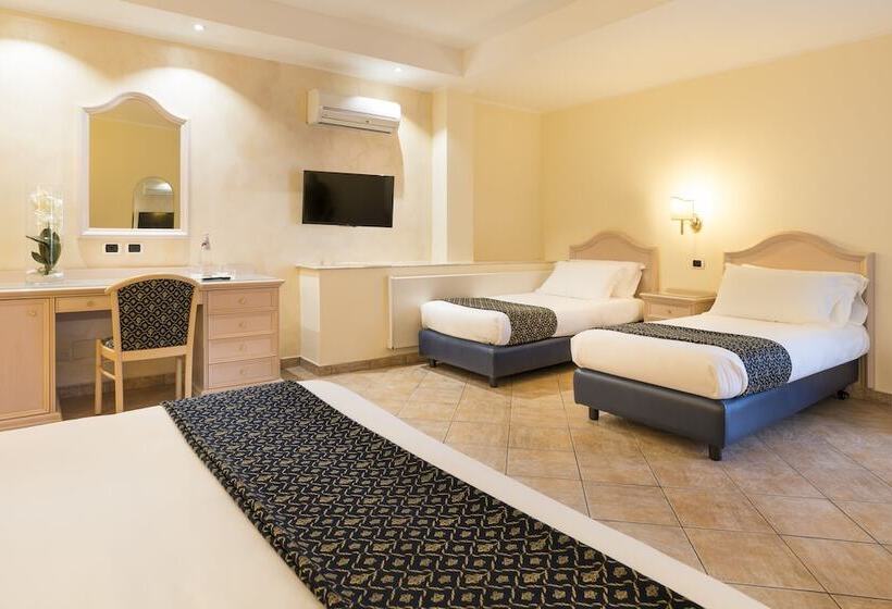 غرفة قياسية رباعية, Sant Alphio Garden Hotel & Spa