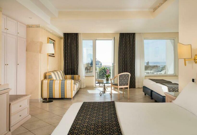 جناح مطلّ علي البحر, Sant Alphio Garden Hotel & Spa