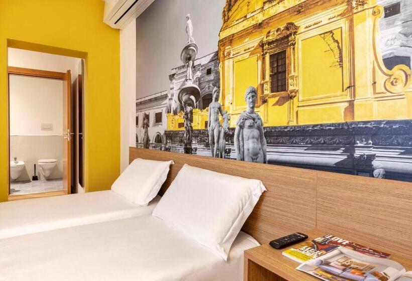 اتاق استاندارد با چشم‌انداز, B&B Hotel Palermo Quattro Canti