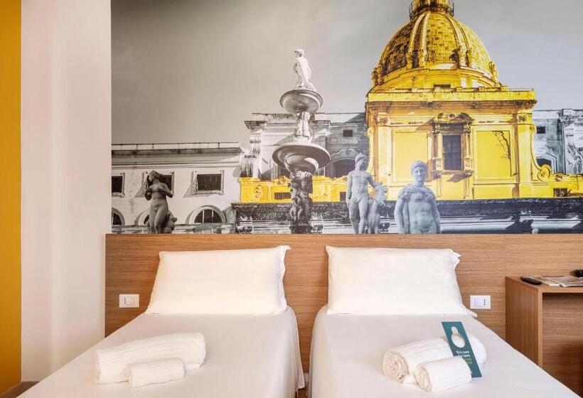 اتاق استاندارد با چشم‌انداز, B&B Hotel Palermo Quattro Canti