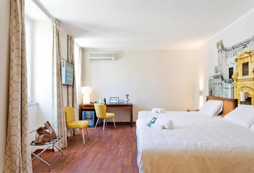 اتاق استاندارد سه تخته با چشم‌انداز, B&B Hotel Palermo Quattro Canti