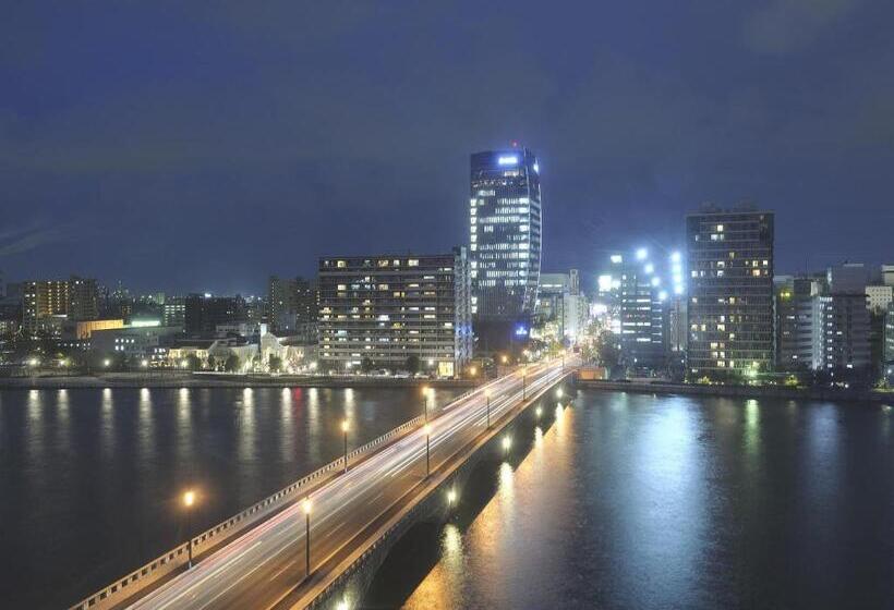 Deluxe room with river view, Okura Niigata