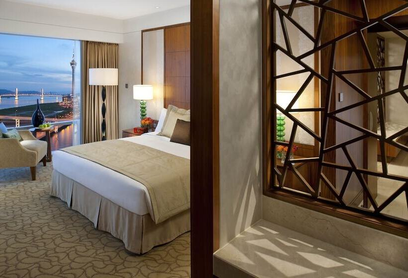 シティビューのデラックスルーム, Mandarin Oriental, Macau
